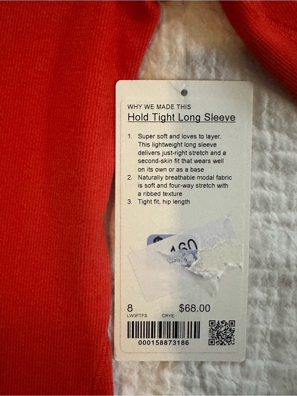 Lululemon Hold Tight Long Sleeve - Picture 6 of 6